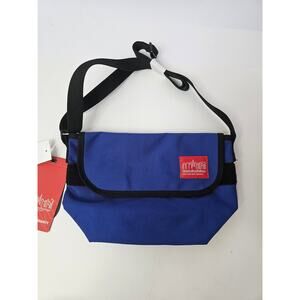 Manhattan Portage XXS Nylon Messenger Bag Royal Blue NWT